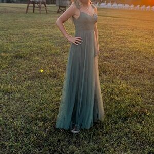 Elegant Green Dress